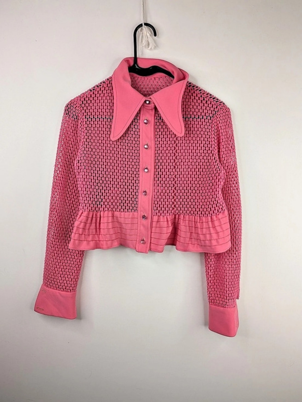 Pink Knit Jacket